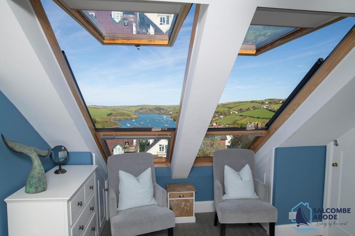 Stylish Sanctuary - Estuary Views - Outside Space Salcombe Esterno foto