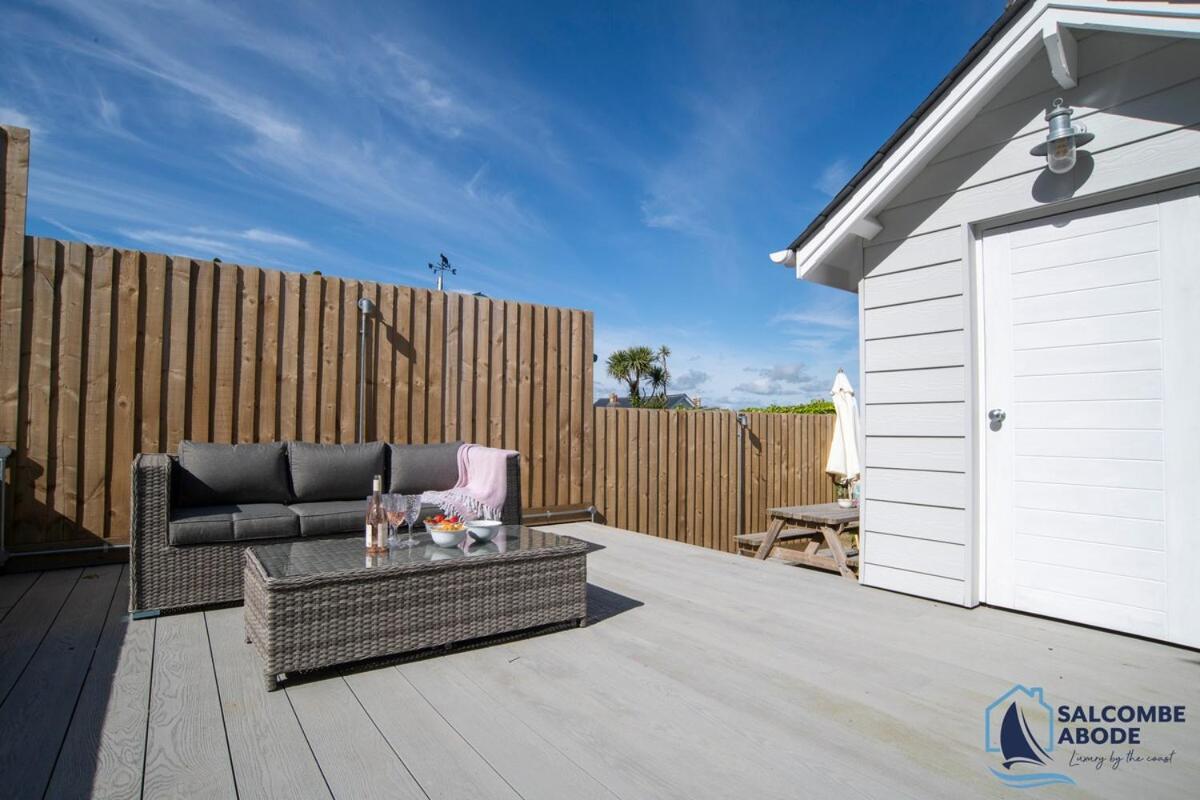 Stylish Sanctuary - Estuary Views - Outside Space Salcombe Esterno foto