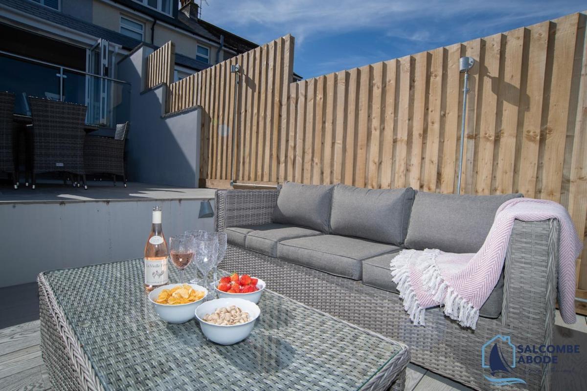 Stylish Sanctuary - Estuary Views - Outside Space Salcombe Esterno foto