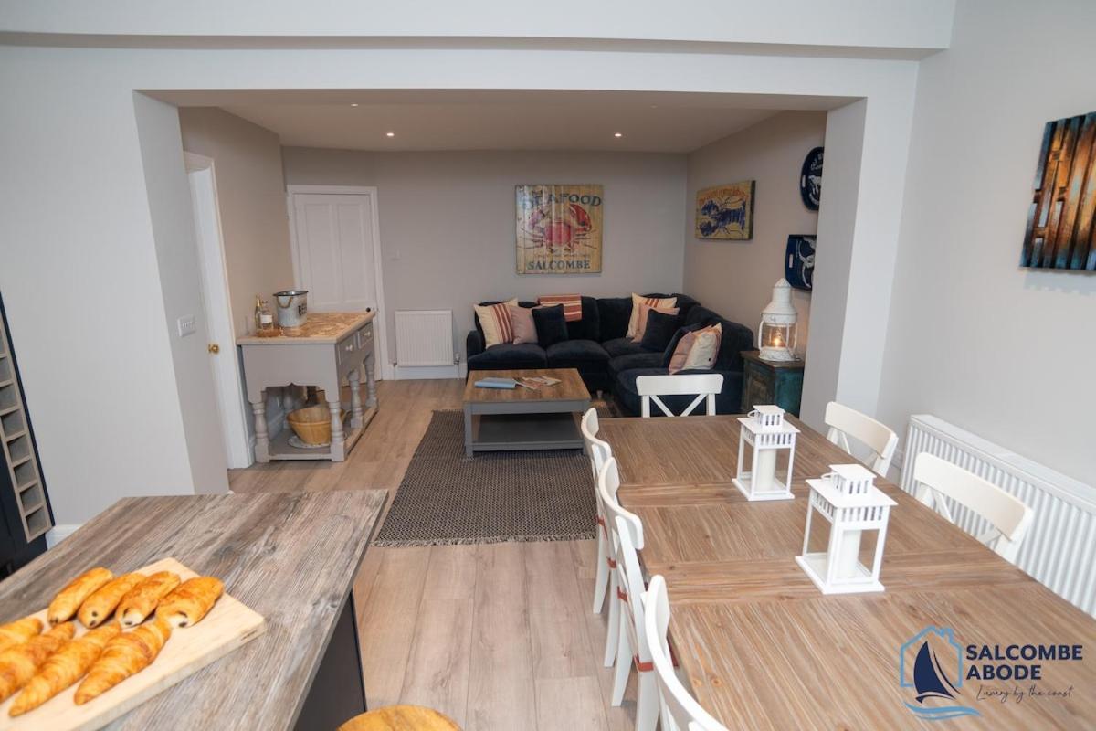 Stylish Sanctuary - Estuary Views - Outside Space Salcombe Esterno foto